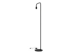 Vloerlamp U-line zwart