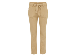 Pants with tie Dark Sand