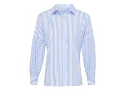 Puff sleeve blouse Blue/White stripe Mexx